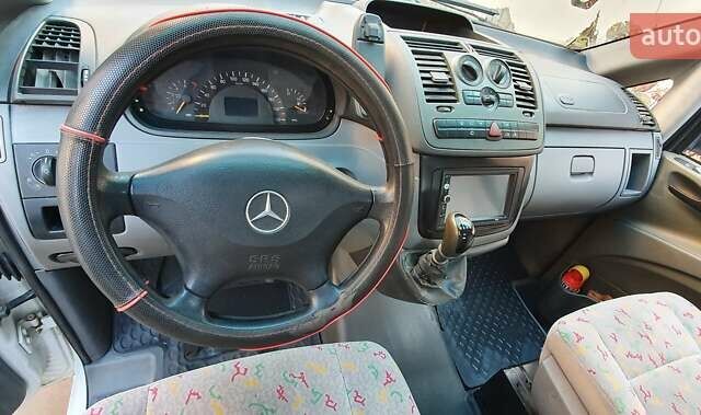 Білий Мерседес Віто, об'ємом двигуна 2.1 л та пробігом 325 тис. км за 6499 $, фото 10 на Automoto.ua