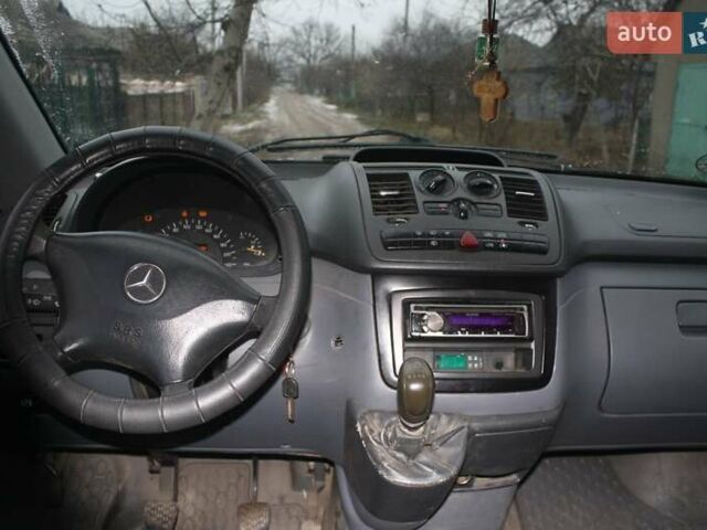 Белый Мерседес Вито, объемом двигателя 2.15 л и пробегом 427 тыс. км за 5500 $, фото 5 на Automoto.ua