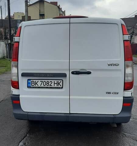 Белый Мерседес Вито, объемом двигателя 2.14 л и пробегом 430 тыс. км за 9100 $, фото 12 на Automoto.ua