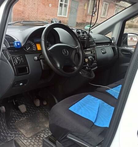 Белый Мерседес Вито, объемом двигателя 2.14 л и пробегом 213 тыс. км за 13500 $, фото 8 на Automoto.ua