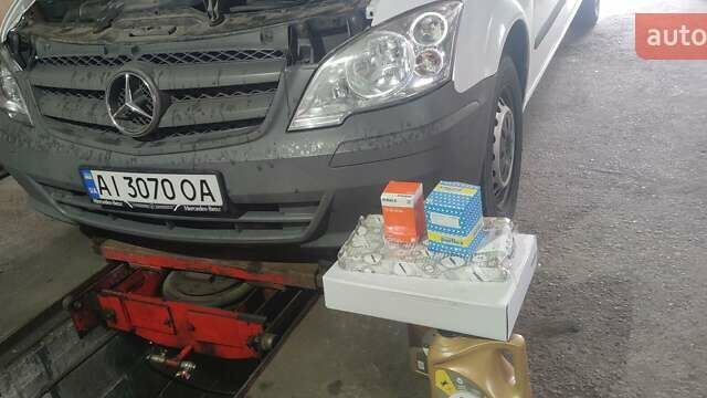 Белый Мерседес Вито, объемом двигателя 2.14 л и пробегом 313 тыс. км за 13850 $, фото 26 на Automoto.ua