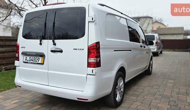 Белый Мерседес Вито, объемом двигателя 2 л и пробегом 209 тыс. км за 24399 $, фото 11 на Automoto.ua