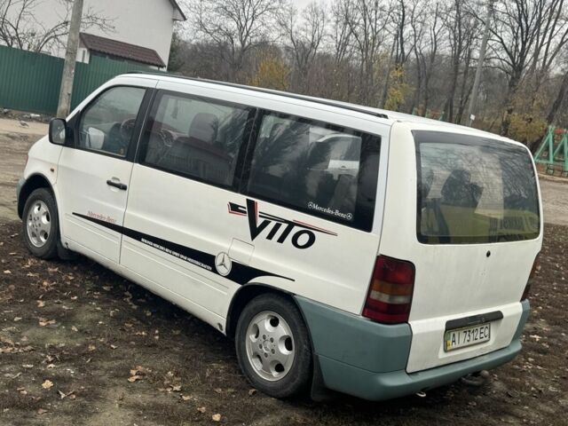 Белый Мерседес Вито, объемом двигателя 2.3 л и пробегом 415 тыс. км за 2999 $, фото 3 на Automoto.ua