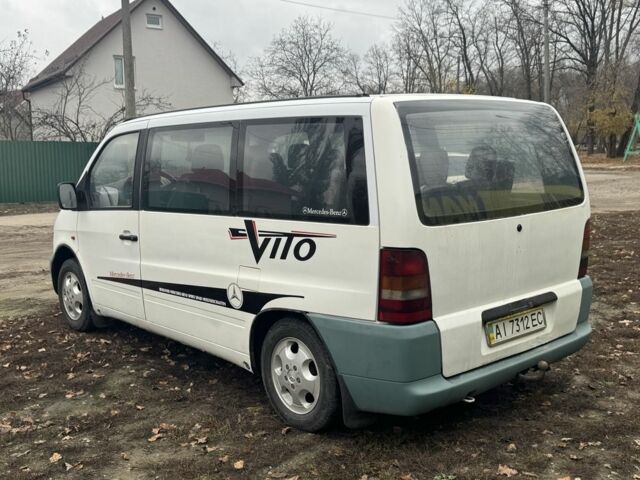 Белый Мерседес Вито, объемом двигателя 2.3 л и пробегом 415 тыс. км за 2999 $, фото 23 на Automoto.ua