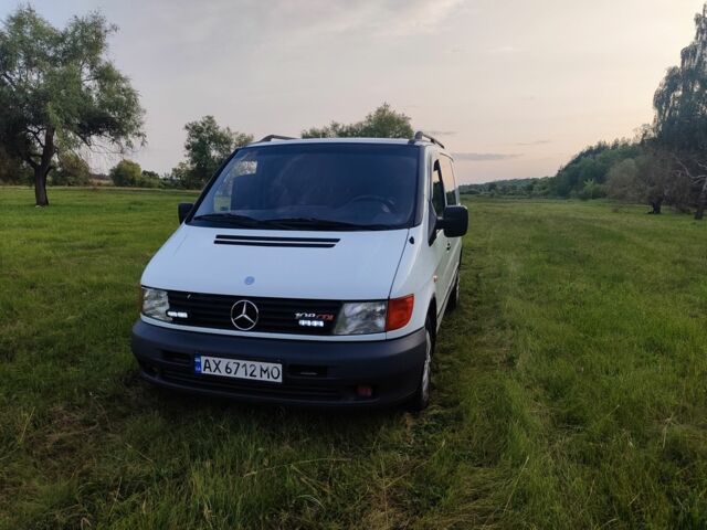 Білий Мерседес Віто, об'ємом двигуна 2.1 л та пробігом 492 тис. км за 4200 $, фото 1 на Automoto.ua