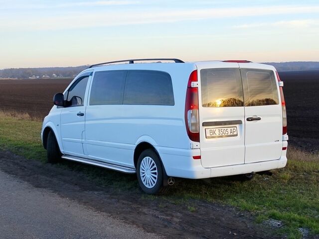 Белый Мерседес Вито, объемом двигателя 2.1 л и пробегом 408 тыс. км за 6500 $, фото 3 на Automoto.ua