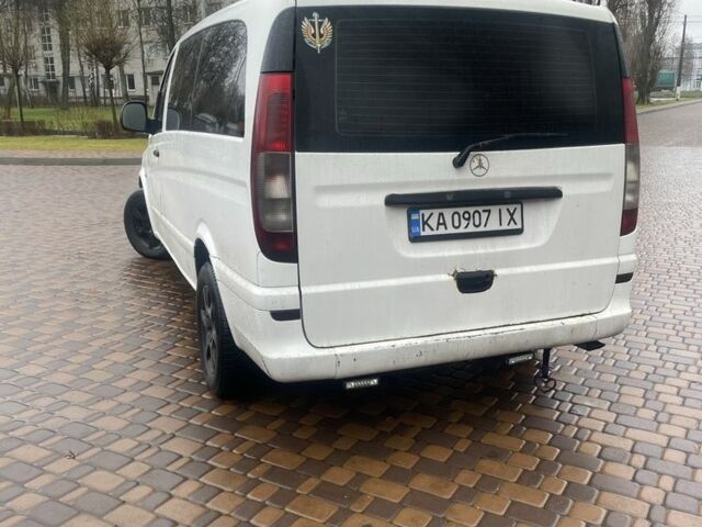 Білий Мерседес Віто, об'ємом двигуна 2.1 л та пробігом 382 тис. км за 5500 $, фото 4 на Automoto.ua