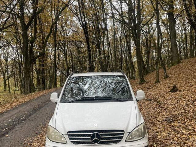 Белый Мерседес Вито, объемом двигателя 2.1 л и пробегом 331 тыс. км за 5800 $, фото 2 на Automoto.ua