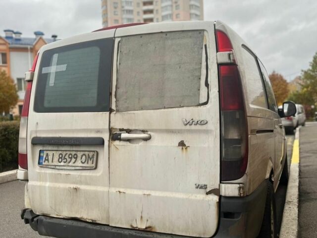 Мерседес Віто 2005 у Буче на Automoto.ua Білий Мерседес Віто, об'ємом двигуна 2.1 л та пробігом 520 тис. км за 2500 $, фото 3 на Automoto.ua