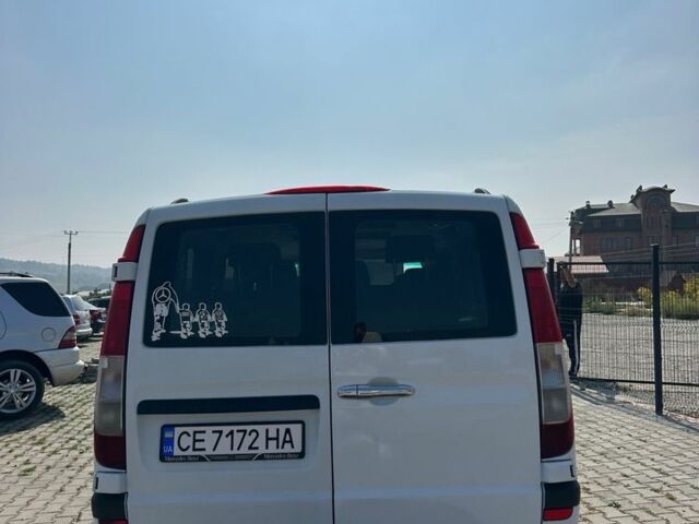 Белый Мерседес Вито, объемом двигателя 2.1 л и пробегом 380 тыс. км за 7650 $, фото 2 на Automoto.ua