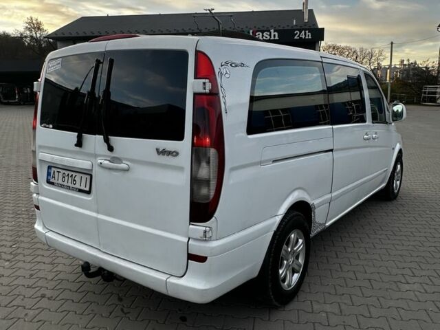 Білий Мерседес Віто, об'ємом двигуна 2.1 л та пробігом 450 тис. км за 6800 $, фото 4 на Automoto.ua