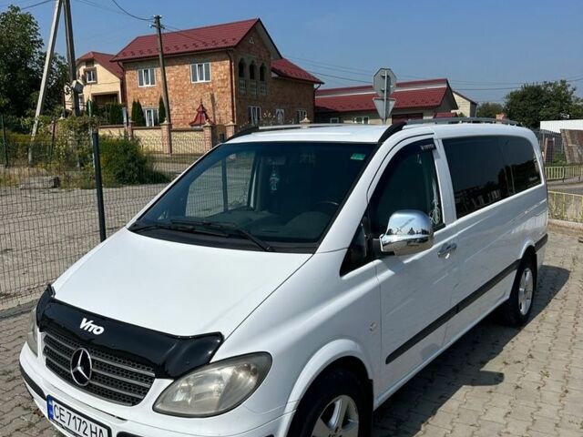 Белый Мерседес Вито, объемом двигателя 2.1 л и пробегом 380 тыс. км за 7650 $, фото 1 на Automoto.ua