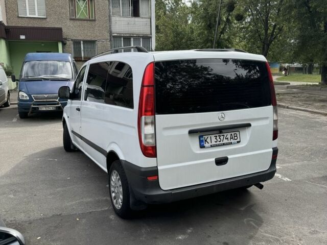 Белый Мерседес Вито, объемом двигателя 2.1 л и пробегом 370 тыс. км за 6800 $, фото 2 на Automoto.ua