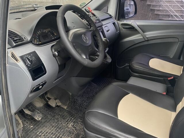 Белый Мерседес Вито, объемом двигателя 2.1 л и пробегом 323 тыс. км за 5400 $, фото 8 на Automoto.ua