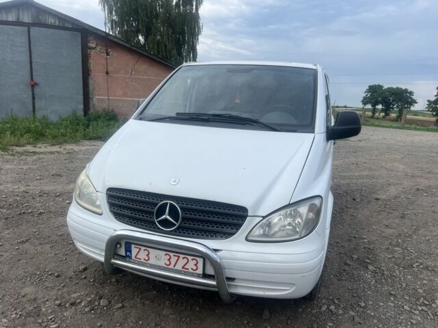 Білий Мерседес Віто, об'ємом двигуна 2.2 л та пробігом 400 тис. км за 3500 $, фото 1 на Automoto.ua