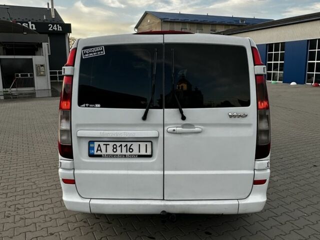 Білий Мерседес Віто, об'ємом двигуна 2.1 л та пробігом 450 тис. км за 6800 $, фото 3 на Automoto.ua