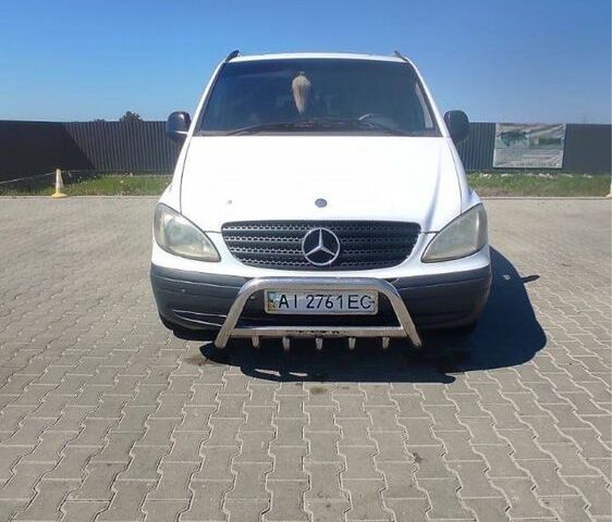Білий Мерседес Віто, об'ємом двигуна 2.1 л та пробігом 349 тис. км за 5200 $, фото 1 на Automoto.ua