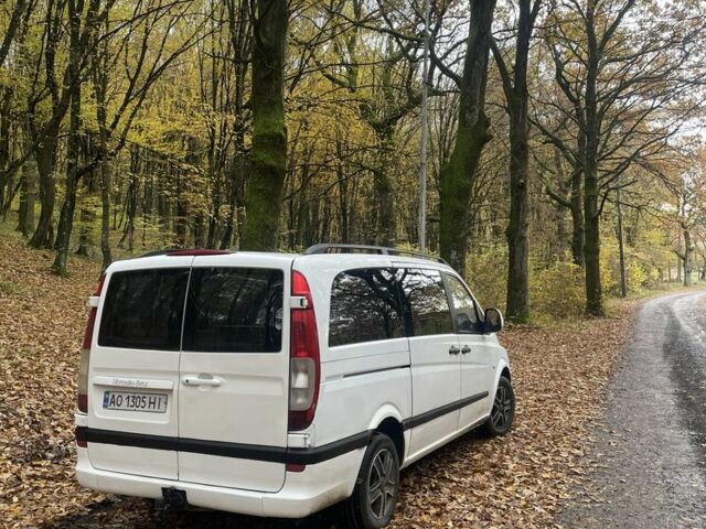 Белый Мерседес Вито, объемом двигателя 2.1 л и пробегом 331 тыс. км за 5800 $, фото 4 на Automoto.ua