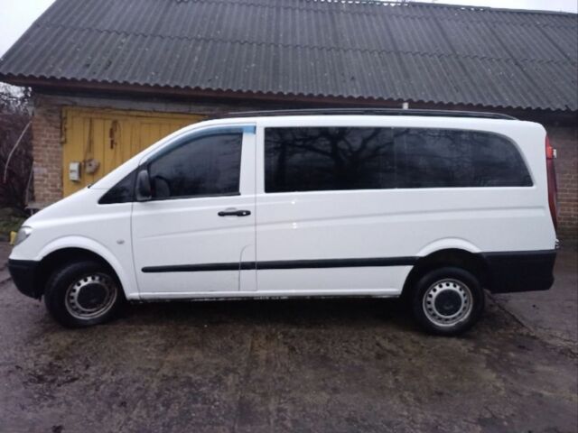 Белый Мерседес Вито, объемом двигателя 2.1 л и пробегом 279 тыс. км за 7300 $, фото 4 на Automoto.ua