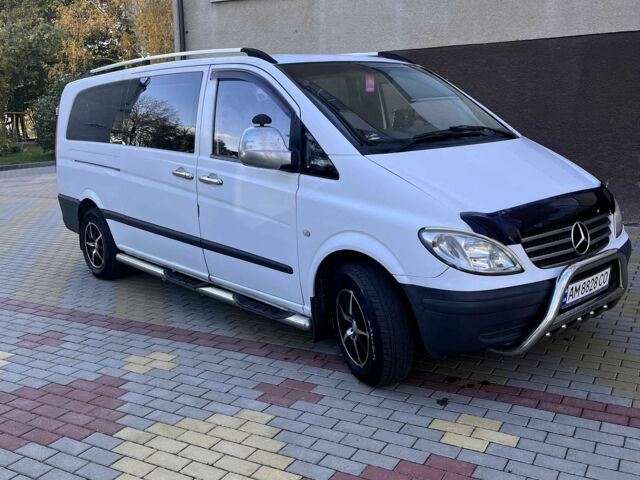 Мерседес Віто 2006 у Житомирі на Automoto.ua Білий Мерседес Віто, об'ємом двигуна 2.1 л та пробігом 266 тис. км за 7777 $, фото 3 на Automoto.ua