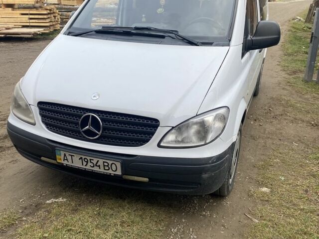 Мерседес Вито 2006 в Верховине на Automoto.ua Белый Мерседес Вито, объемом двигателя 2.1 л и пробегом 196 тыс. км за 7000 $, фото 4 на Automoto.ua