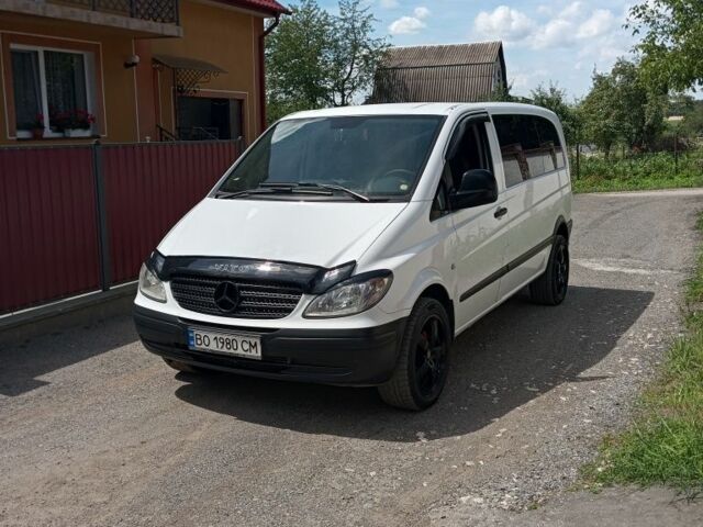 Білий Мерседес Віто, об'ємом двигуна 2.1 л та пробігом 340 тис. км за 7000 $, фото 1 на Automoto.ua