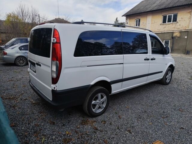 Белый Мерседес Вито, объемом двигателя 2.1 л и пробегом 350 тыс. км за 14000 $, фото 3 на Automoto.ua