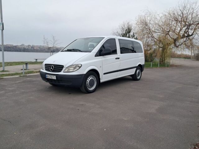 Белый Мерседес Вито, объемом двигателя 2.1 л и пробегом 350 тыс. км за 7950 $, фото 9 на Automoto.ua