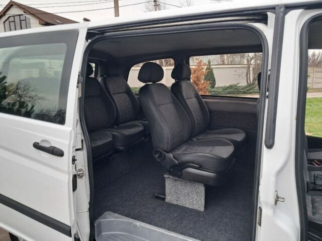 Белый Мерседес Вито, объемом двигателя 2.1 л и пробегом 350 тыс. км за 7950 $, фото 13 на Automoto.ua