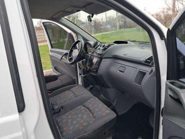 Белый Мерседес Вито, объемом двигателя 2.1 л и пробегом 350 тыс. км за 7950 $, фото 11 на Automoto.ua