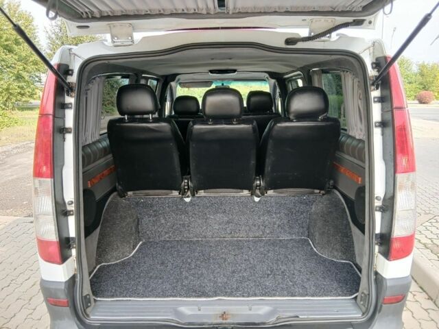 Білий Мерседес Віто, об'ємом двигуна 2.1 л та пробігом 490 тис. км за 9900 $, фото 5 на Automoto.ua