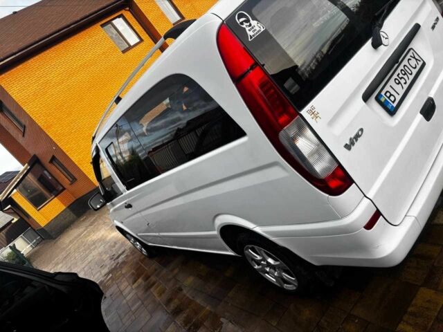 Білий Мерседес Віто, об'ємом двигуна 2.1 л та пробігом 222 тис. км за 10500 $, фото 11 на Automoto.ua