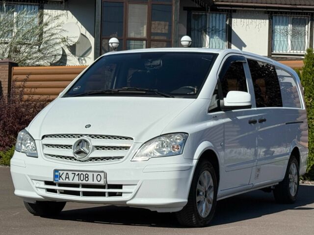 Мерседес Вито 2012 в Киеве на Automoto.ua Белый Мерседес Вито, объемом двигателя 2.1 л и пробегом 272 тыс. км за 10800 $, фото 1 на Automoto.ua