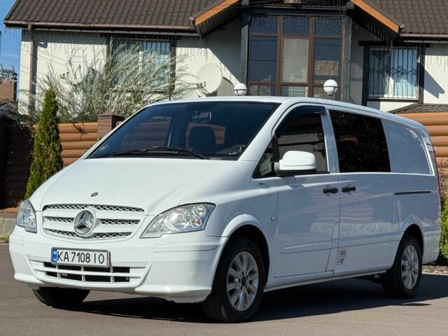 Мерседес Вито 2012 в Киеве на Automoto.ua Белый Мерседес Вито, объемом двигателя 2.1 л и пробегом 272 тыс. км за 10800 $, фото 2 на Automoto.ua