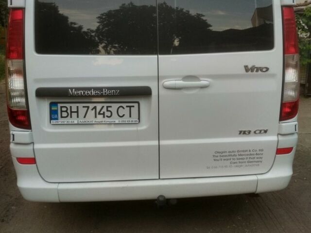 Мерседес Вито 2012 в Арцизе на Automoto.ua Белый Мерседес Вито, объемом двигателя 2.1 л и пробегом 257 тыс. км за 12500 $, фото 14 на Automoto.ua