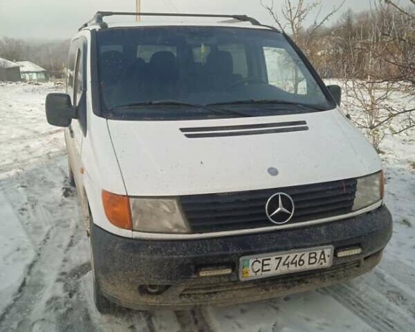Белый Мерседес Вито, объемом двигателя 2.3 л и пробегом 588 тыс. км за 2800 $, фото 2 на Automoto.ua