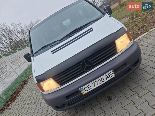 Белый Мерседес Вито, объемом двигателя 2.2 л и пробегом 333 тыс. км за 3700 $, фото 15 на Automoto.ua