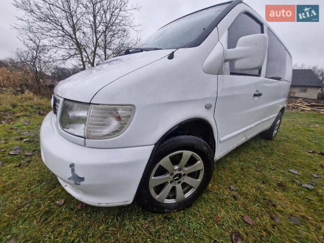 Белый Мерседес Вито, объемом двигателя 2.15 л и пробегом 350 тыс. км за 3000 $, фото 4 на Automoto.ua