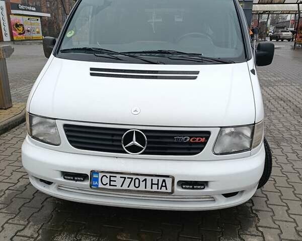 Белый Мерседес Вито, объемом двигателя 2.15 л и пробегом 370 тыс. км за 5700 $, фото 6 на Automoto.ua
