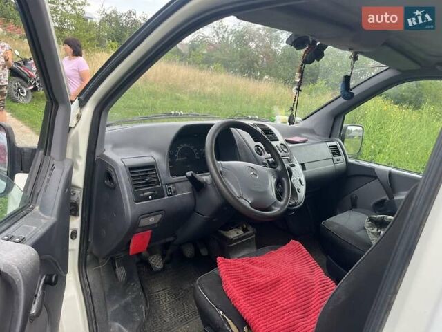 Белый Мерседес Вито, объемом двигателя 2.3 л и пробегом 390 тыс. км за 3300 $, фото 2 на Automoto.ua
