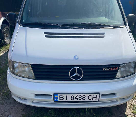 Белый Мерседес Вито, объемом двигателя 2.15 л и пробегом 329 тыс. км за 4300 $, фото 5 на Automoto.ua
