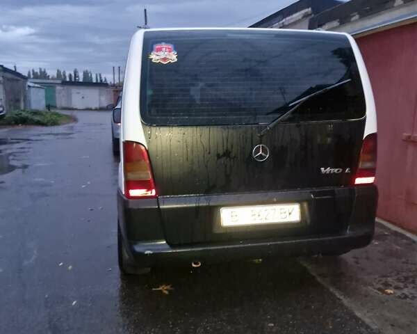 Белый Мерседес Вито, объемом двигателя 2.15 л и пробегом 295 тыс. км за 6500 $, фото 4 на Automoto.ua