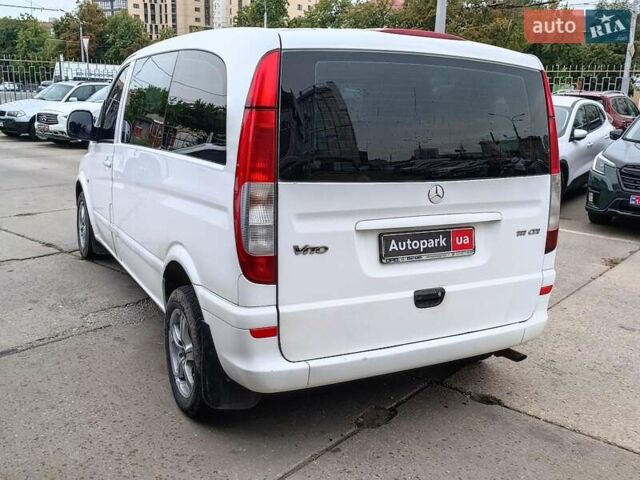 Белый Мерседес Вито, объемом двигателя 2.2 л и пробегом 251 тыс. км за 6390 $, фото 10 на Automoto.ua