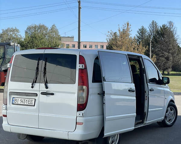 Белый Мерседес Вито, объемом двигателя 2.15 л и пробегом 230 тыс. км за 7500 $, фото 7 на Automoto.ua