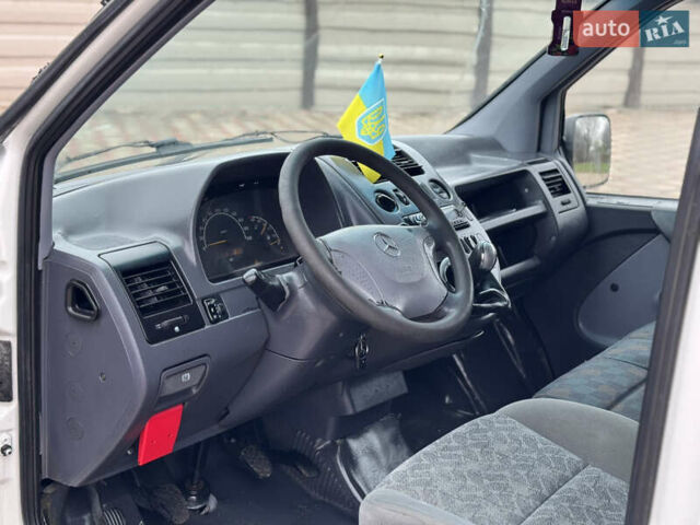 Белый Мерседес Вито, объемом двигателя 2.2 л и пробегом 401 тыс. км за 3300 $, фото 8 на Automoto.ua