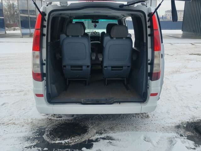 Білий Мерседес Віто, об'ємом двигуна 2.1 л та пробігом 3 тис. км за 7200 $, фото 9 на Automoto.ua