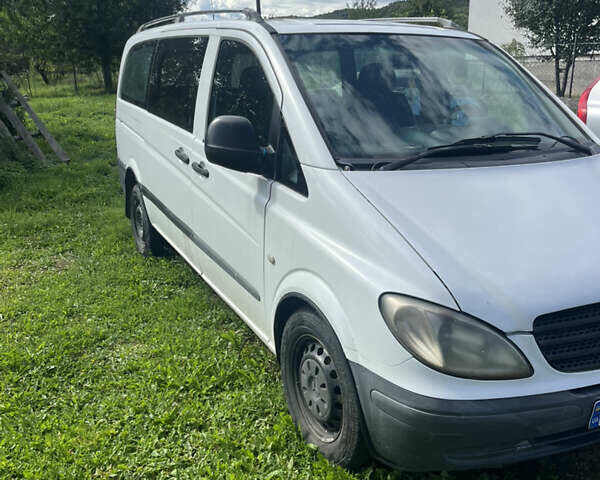 Белый Мерседес Вито, объемом двигателя 2.15 л и пробегом 330 тыс. км за 4300 $, фото 7 на Automoto.ua