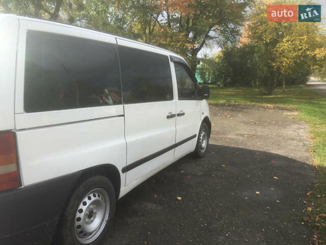 Білий Мерседес Віто, об'ємом двигуна 2.2 л та пробігом 378 тис. км за 4400 $, фото 7 на Automoto.ua