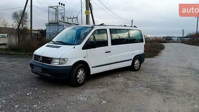 Білий Мерседес Віто, об'ємом двигуна 2.15 л та пробігом 280 тис. км за 5750 $, фото 1 на Automoto.ua