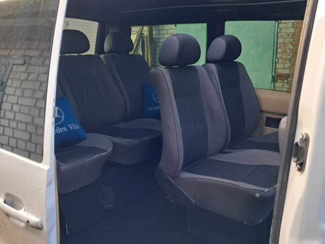 Белый Мерседес Вито, объемом двигателя 2.1 л и пробегом 265 тыс. км за 6400 $, фото 8 на Automoto.ua